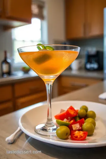 Spicy & Savory Hot and Dirty Martini steps