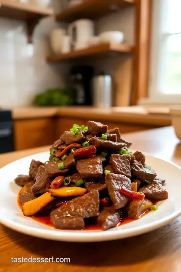 Vermenchilli Beef steps