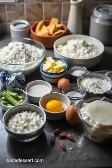 Szarlotka: Authentic Polish Apple Pie ingredients