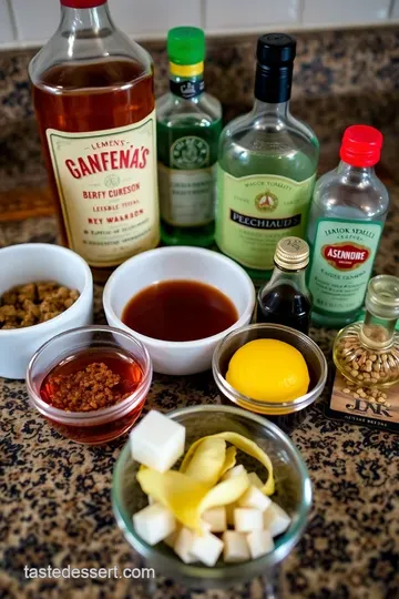 The Classic Sazerac: New Orleans in a Glass ingredients