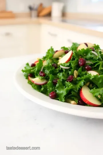 Tossed Kale Salad with Maple Dressing steps