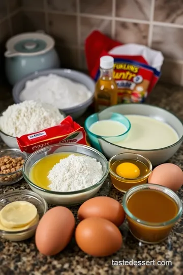 Tres Leches Cake: A Honduran Classic ingredients