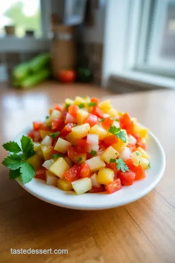 Tropical Pineapple Salsa: A Zesty Delight! steps