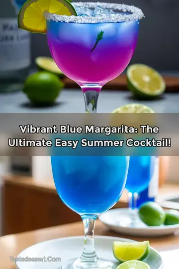 Vibrant Blue Margarita: The Ultimate Easy Summer Cocktail!