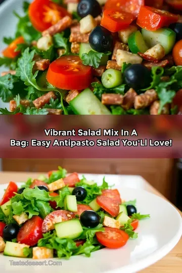 Vibrant Salad Mix in a Bag: Easy Antipasto Salad You' ll Love!