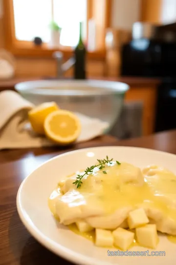 Classic Lemon Beurre Blanc steps