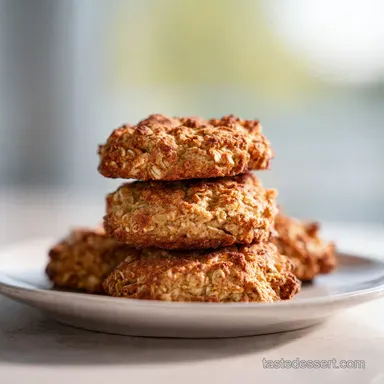 3 Ingredient Banana Oatmeal Cookie with Chocolate Chips in 17 Minutes