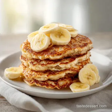 3-Ingredient Banana Pancakes with Oats
