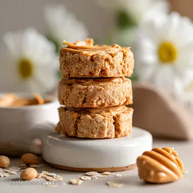 4 Ingredient Energy Oatmeal Ball with Peanut Butter Recipe Card