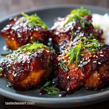 Air Fryer AsianGlazed Boneless Chicken Thighs Sticky, Speedy Dinner
