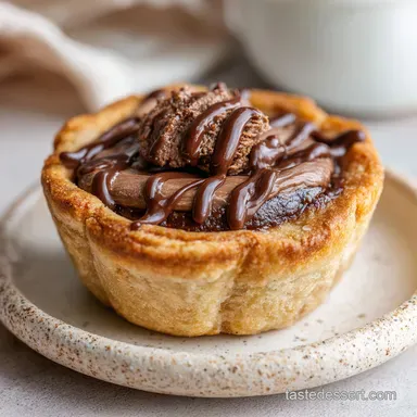 Air Fryer Magic Nutella Toast Pie in 10 Minutes Recipe Card
