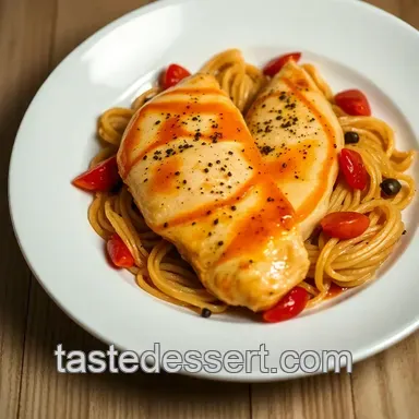 Airline Chicken Supreme with Rosemary-Garlic Pan Sauce presentation