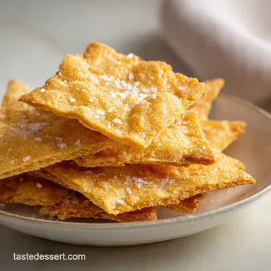 Crispy 5-Ingredient Almond Flour Crackers in 25 Minutes