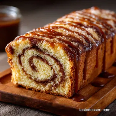 Amish Friendship Bread: Moist Cinnamon Swirl Loaf Recipe Recipe Card