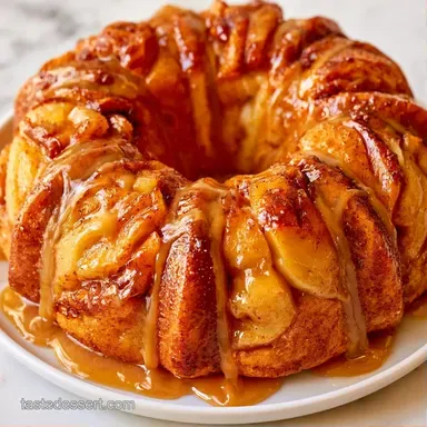 Apple Bundt Cake with Sour Cream Recipe Card