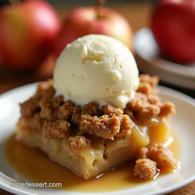 Easiest Apple Crisp with Cake Mix A 5Ingredient Wonder Recipe Card