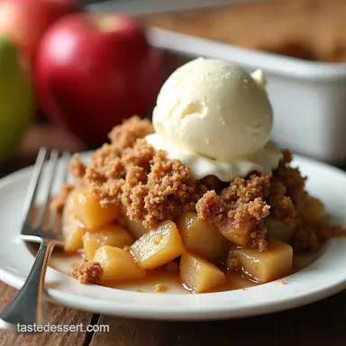 Easiest Apple Crisp with Cake Mix A 5Ingredient Wonder