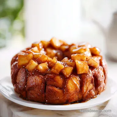 Apple Fritter Monkey Bread for 8 Servings Recipe Card
