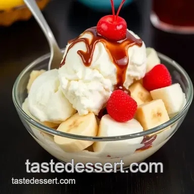 How to Assemble Banana Split Dessert Quickly & Easily: 5 Delicious Tips! Recipe Card