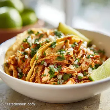 Best Quick Flavorful Authentic Chicken Street Tacos in 20 Minutes Recipe Card
