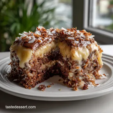 German Chocolate Cake: Ultra Moist Recipe Recipe Card