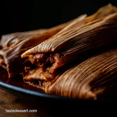 Authentic Pork tamales receipes My Familys Red Chile Secret Recipe Card