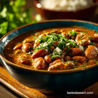 Puerto Rican Style Beans Creamy Habichuelas Guisadas Recipe Recipe Card