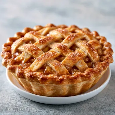 Award Winning Apple Pie: Shatter Crisp Recipe Card