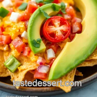 Ultimate Melted Cheesy Nachos with Fresh Avocado Delight: 5 Delicious Tips! Recipe Card