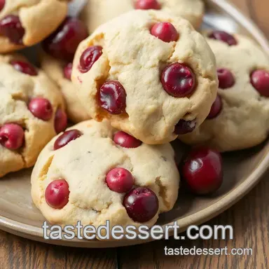 My Grandmother's Bake Cherry Cookies with Sweet Red Dots: A Delicious Twist Recipe Card