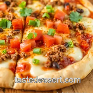 Bake Fiestada Pizza: A Flavorful Twist presentation