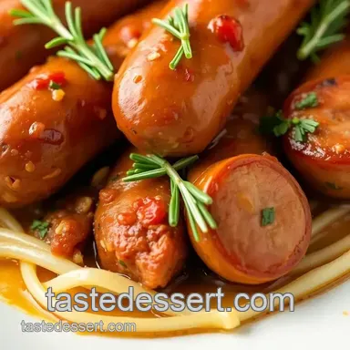 Bake Italian Sausage for a Juicy Delight presentation