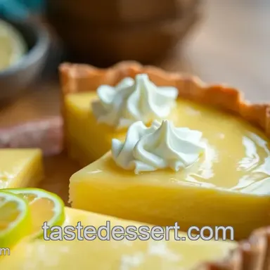 Ultimate Lemon Lime Bliss Tart: A Deliciously Creamy Treat
