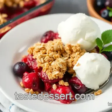 How to Bake Lingonberry Crumble - Delightful & Warm Family Recipe!
