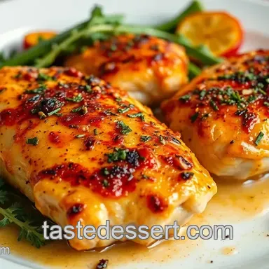 My Favorite Baked Chicken Breasts with Spicy Garlic Flavor