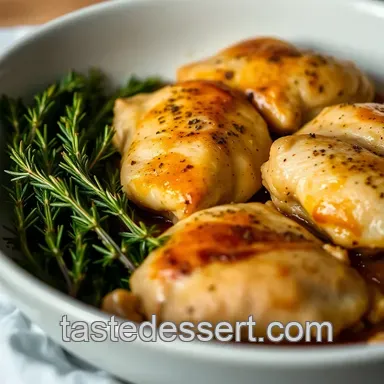 Comforting Baked Dijon Chicken: A One-Pan Wonder Recipe Recipe Card