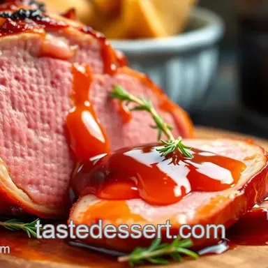 How to Make the Best Baked Gammon with Sweet Glaze - Easy & Tasty