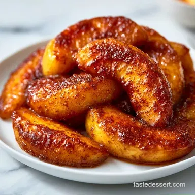 Baked Sliced Peaches Recipe in 25 Minutes Recipe Card