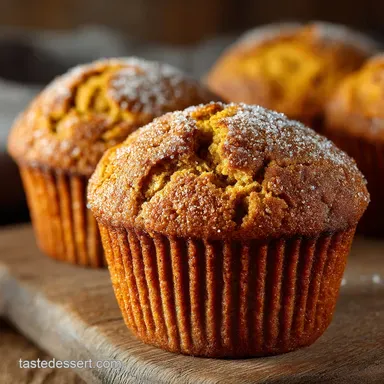 HighDomed Pumpkin Spice Muffins A Proper BakeryStyle Recipe Recipe Card