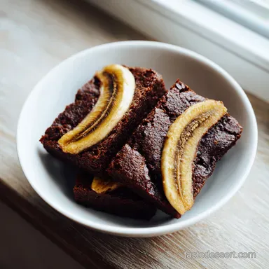 3-Ingredient Banana Brownies | Ready in 30 Min Recipe Card