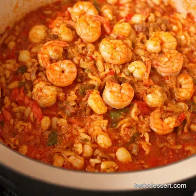 How Do You Make Jambalaya Bayoulicious Shrimp Sausage Recipe Card