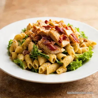 BBQ Chicken Pasta Salad with Bacon My BBQ Bliss Recipe Recipe Card