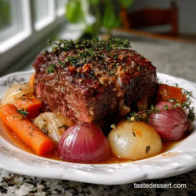 Beef Rump Roast Crock Pot Recipe: Tender Easy!