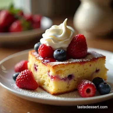 Berry Bliss Pound Cake Trifle Summer Dessert Sorted Recipe Card