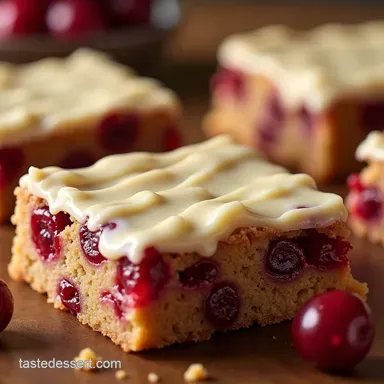 The Ultimate Starbucks Copycat Cranberry Bliss Bars Recipe Recipe Card