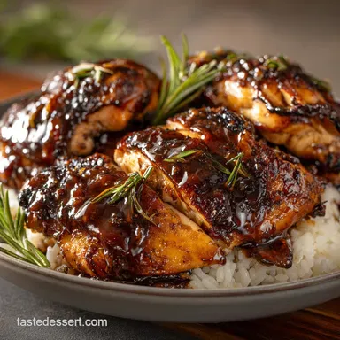 Foolproof Balsamic Chicken Crockpot Recipes Easy Rich Glaze Recipe Card