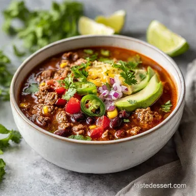 The Best Taco Soup Recipe: Smoky & Velvety Recipe Card
