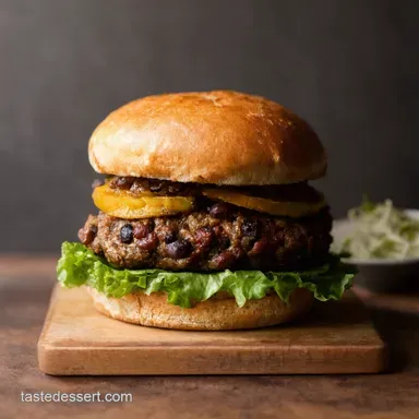 Black Bean Fiesta Burger Your New Veggie Obsession Recipe Card