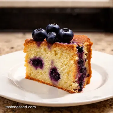 Indulge in Blueberry Cream Cheese Coffee Cake A Slice of Heaven Recipe Card