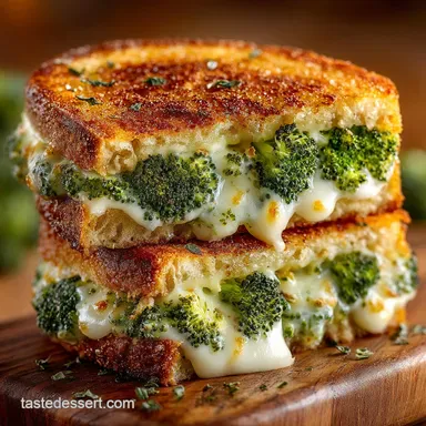 Creamy Broccoli Havarti Grilled Cheese The 20Minute Toastie Upgrade Recipe Card